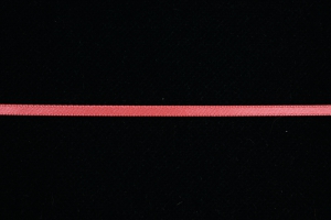 Double Faced Satin Ribbon , Coral, 1/16 Inch x 100 Yards (1 Spool) SALE ITEM